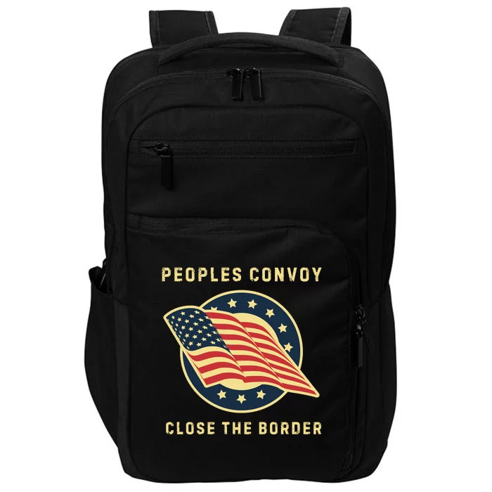 Texas Border Crisis Peoples Convoy Impact Tech Backpack