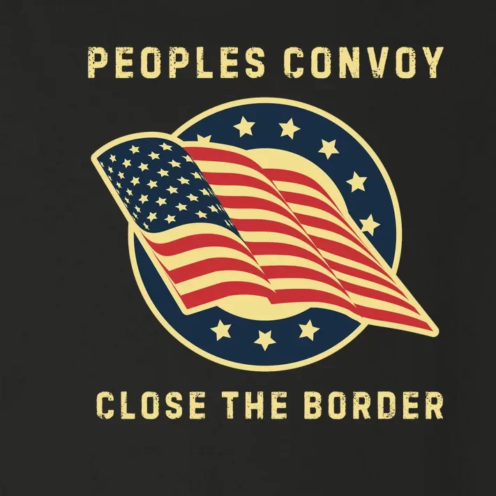 Texas Border Crisis Peoples Convoy Toddler Long Sleeve Shirt