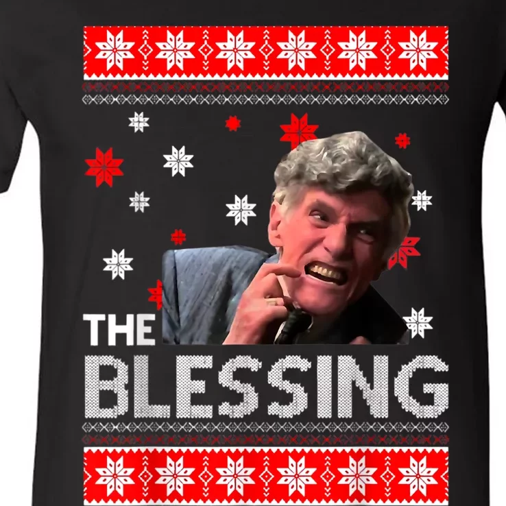 The Blessing Christmas Family Vacation Classic Movie V-Neck T-Shirt