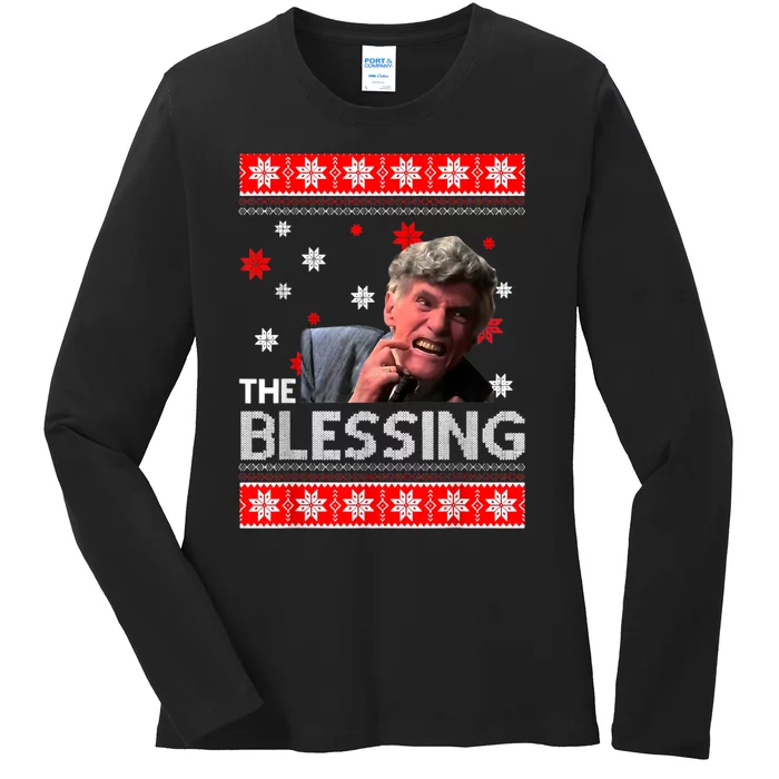 The Blessing Christmas Family Vacation Classic Movie Ladies Long Sleeve Shirt