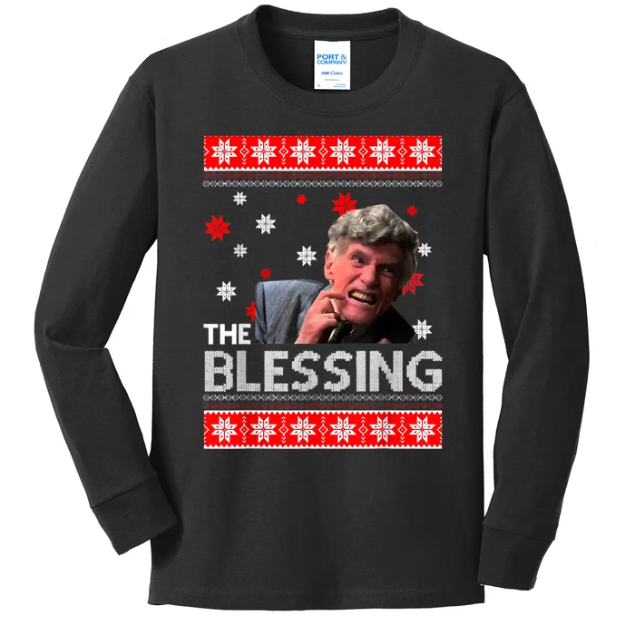 The Blessing Christmas Family Vacation Classic Movie Kids Long Sleeve Shirt