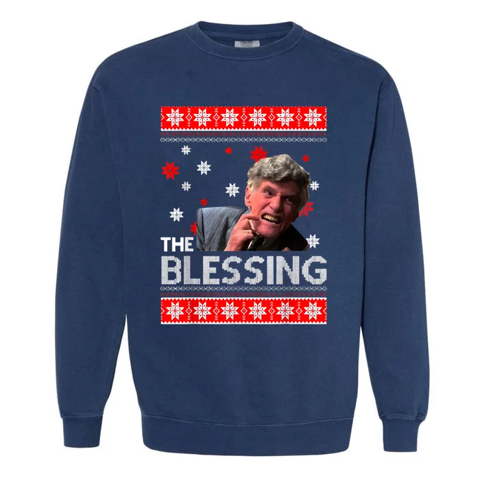 The Blessing Christmas Family Vacation Classic Movie Garment-Dyed Sweatshirt