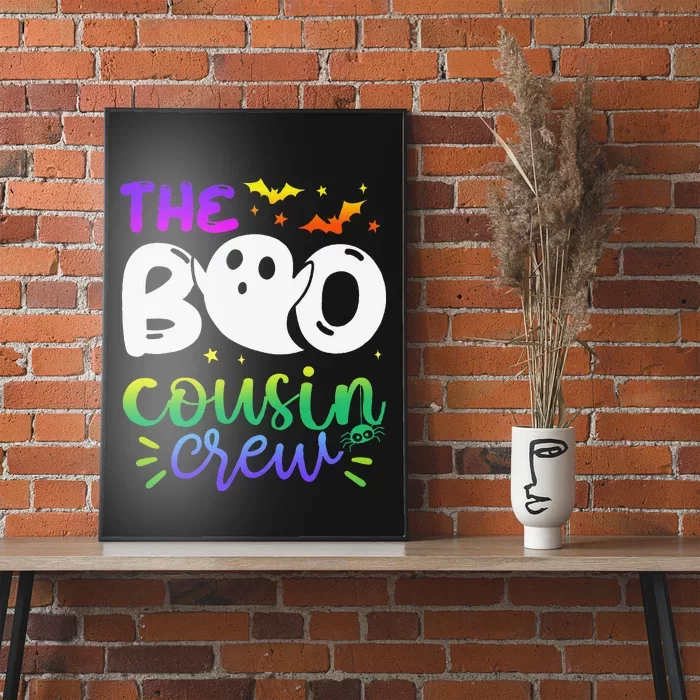 The Boo Cousin Crew Halloween Ghost Trick Treat Squad Matchi Gift Poster