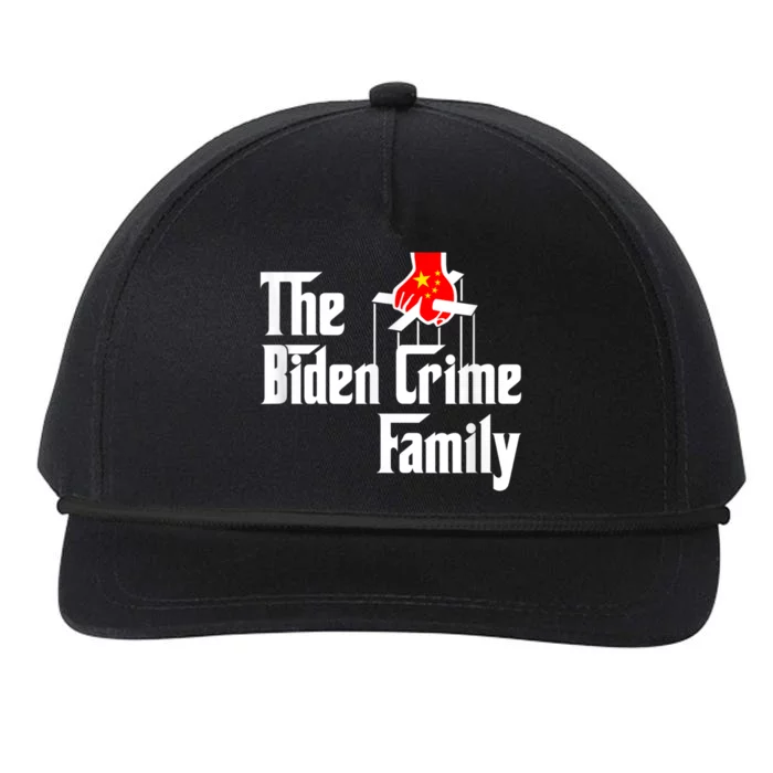 The Biden Crime Family Chinese Puppet Humor Snapback Five-Panel Rope Hat