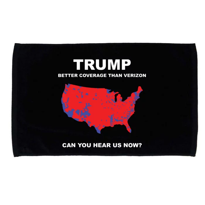 Trump Better Coverage Than Verizon Can You Hear Us Now Microfiber Hand Towel