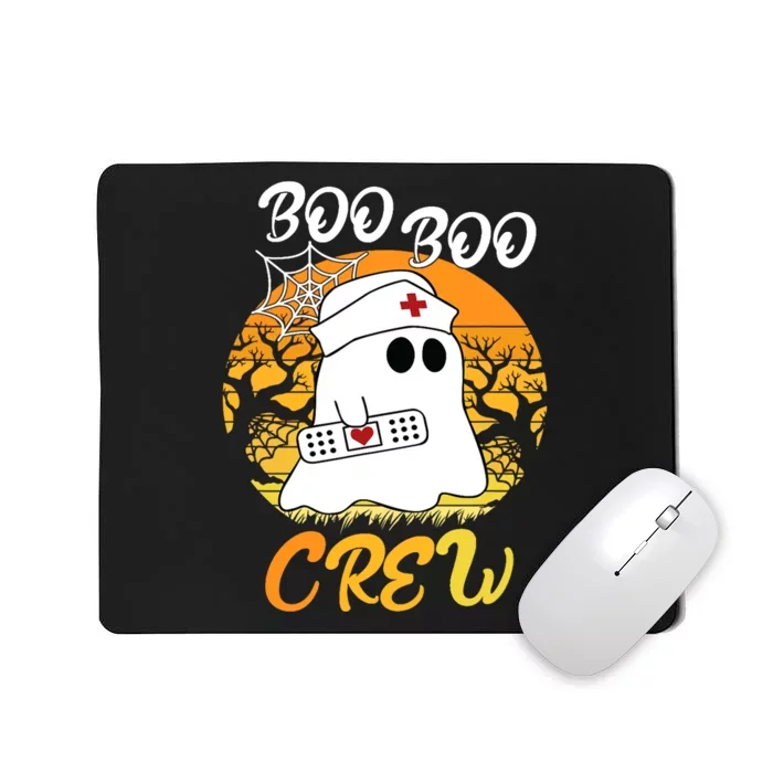 The Boo Crew Halloween Ghost The Boo Crew Nurse Mousepad