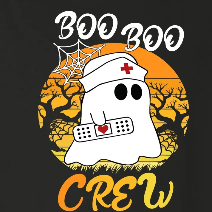 The Boo Crew Halloween Ghost The Boo Crew Nurse Toddler Long Sleeve Shirt