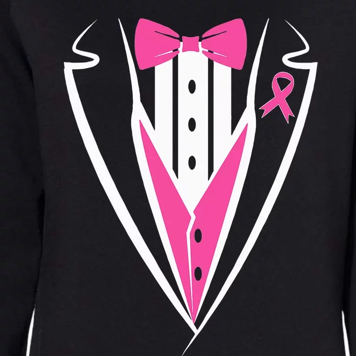 Tuxedo Breast Cancer Awareness Month Womens California Wash Sweatshirt