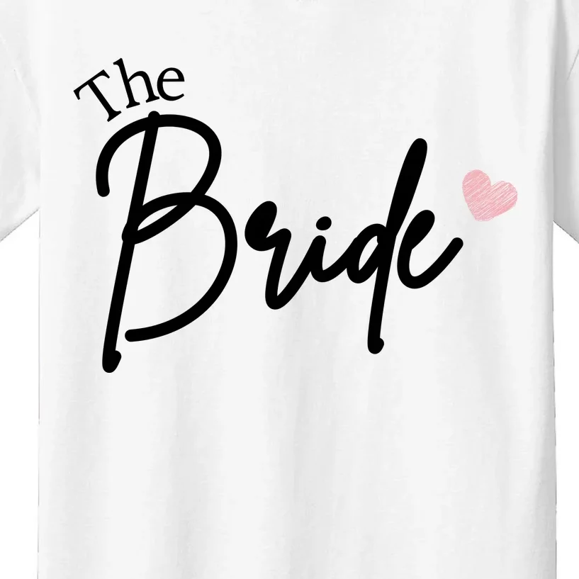 The Bride Cute Wedding Gift Kids T-Shirt