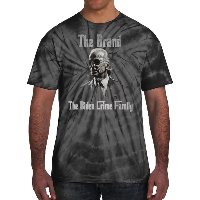 The Biden Crime Family Vintage Retro 2024 Republican Tie-Dye T-Shirt