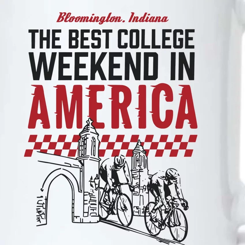 The Best College Weekend In America Bloomington Racing Club Black Color Changing Mug