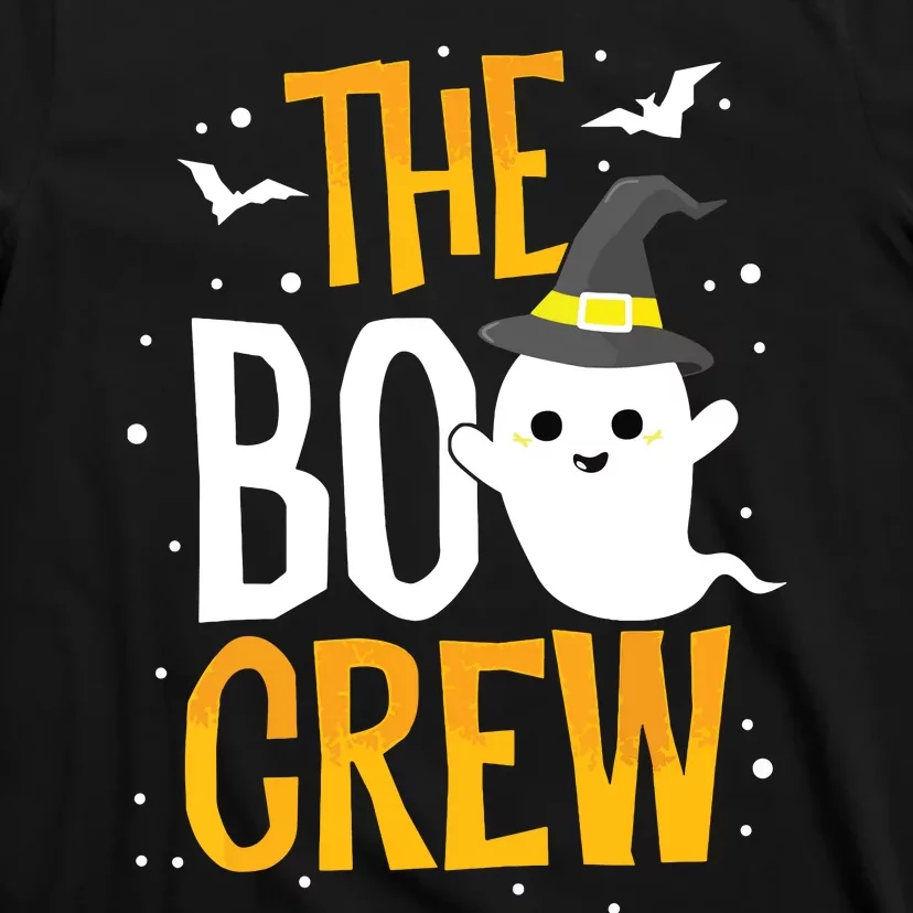 The Boo Crew Halloween Ghost Trick Treat Outfit Squad Team T-Shirt