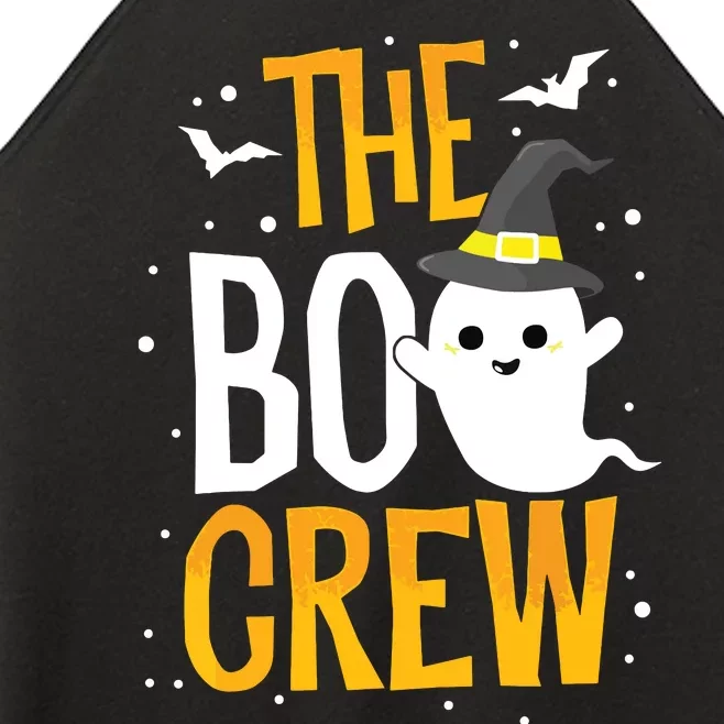 The Boo Crew Halloween Ghost Trick Treat Outfit Squad Team Women’s Perfect Tri Rocker Tank