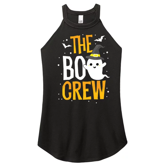 The Boo Crew Halloween Ghost Trick Treat Outfit Squad Team Women’s Perfect Tri Rocker Tank