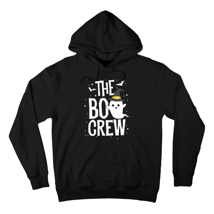 The Boo Crew Halloween Ghost Trick Treat Outfit Squad Team Hoodie