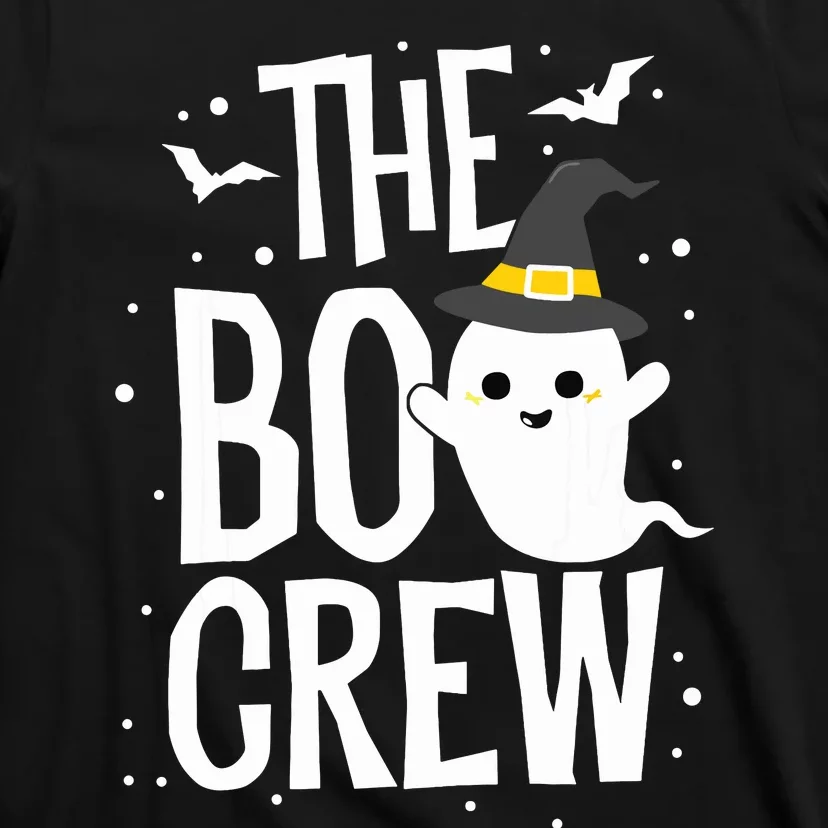 The Boo Crew Halloween Ghost Trick Treat Outfit Squad Team T-Shirt