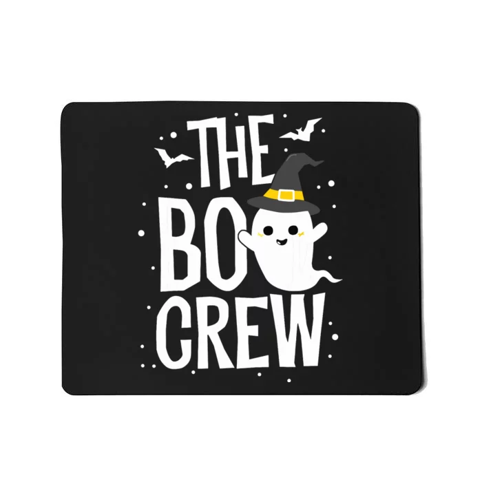 The Boo Crew Halloween Ghost Trick Treat Outfit Squad Team Mousepad