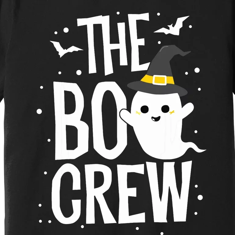 The Boo Crew Halloween Ghost Trick Treat Outfit Squad Team Premium T-Shirt