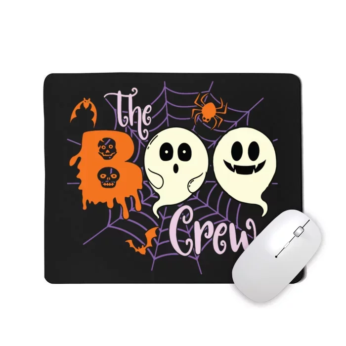 The Boo Crew Team Squad Halloween Family Matching Mousepad