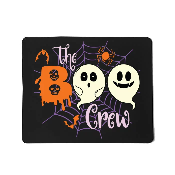 The Boo Crew Team Squad Halloween Family Matching Mousepad