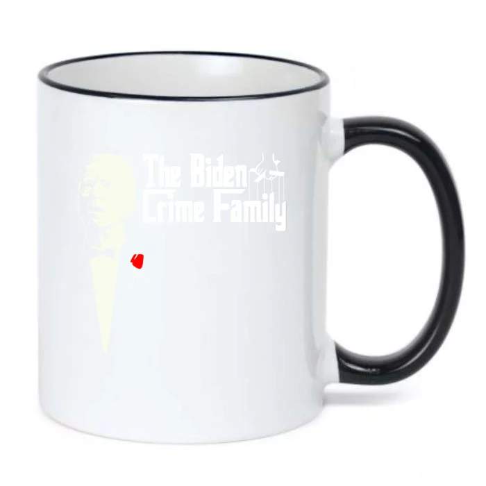 The Biden Chinese Crime Family Puppet Humor Anti Against Black Color Changing Mug