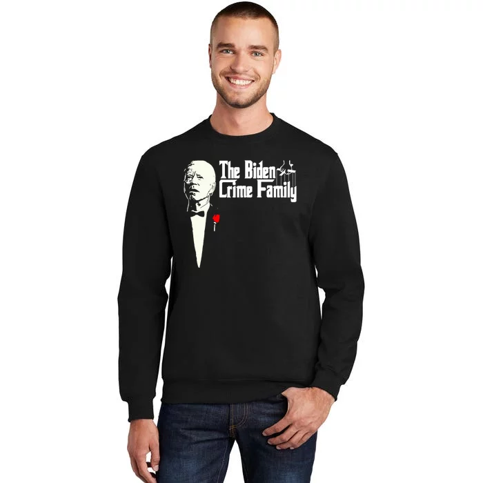 The Biden Chinese Crime Family Puppet Humor Anti Against Tall Sweatshirt