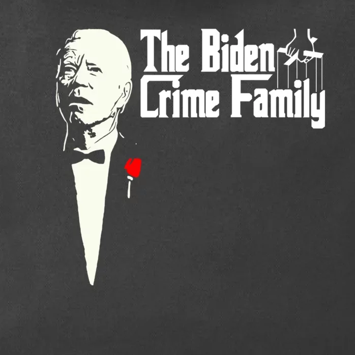 The Biden Chinese Crime Family Puppet Humor Anti Against Zip Tote Bag