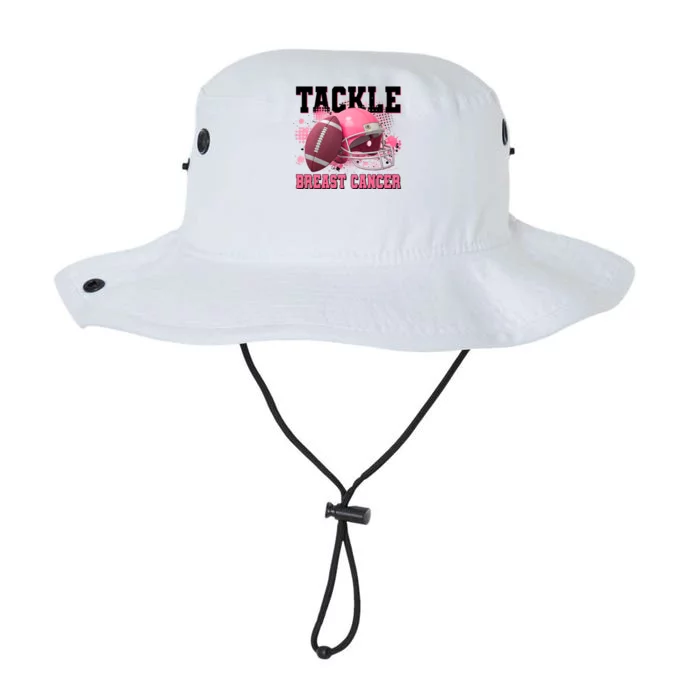 Tackle Breast Cancer Awareness Pink Football Helmet Legacy Cool Fit Booney Bucket Hat