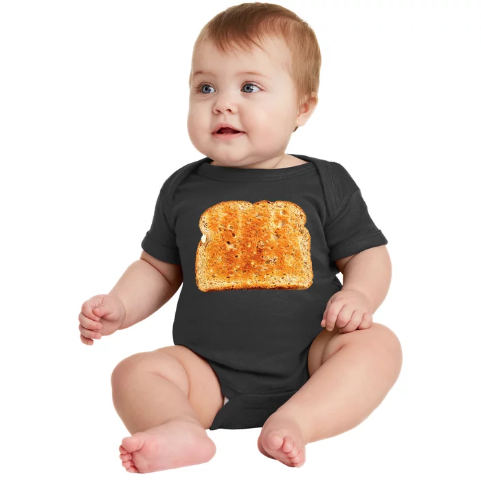 Toast Bread Costume  Funny halloween Baby Bodysuit