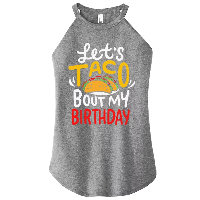 Taco Birthday Cinco De Mayo Gift Women’s Perfect Tri Rocker Tank