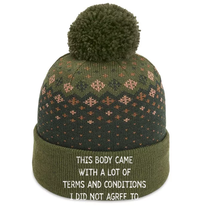 This Body Came With A Lot Of Terms And Conditions I Did Not The Baniff Cuffed Pom Beanie