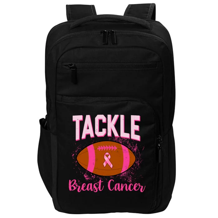 Tackle Breast Cancer Awareness Football Impact Tech Backpack