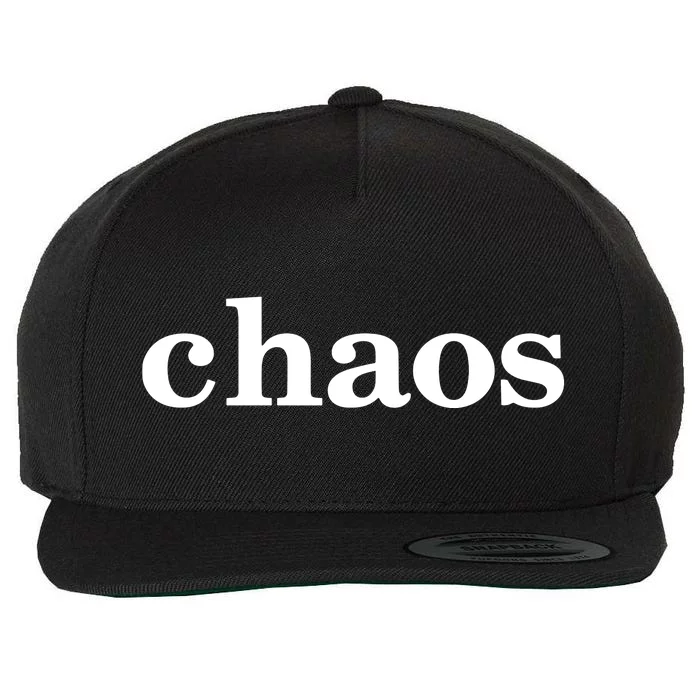 Towa Bird Chaos Wool Snapback Cap