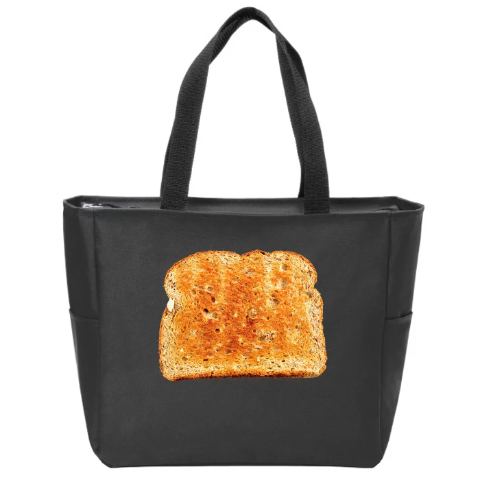 Toast Bread Costume Funny Zip Tote Bag