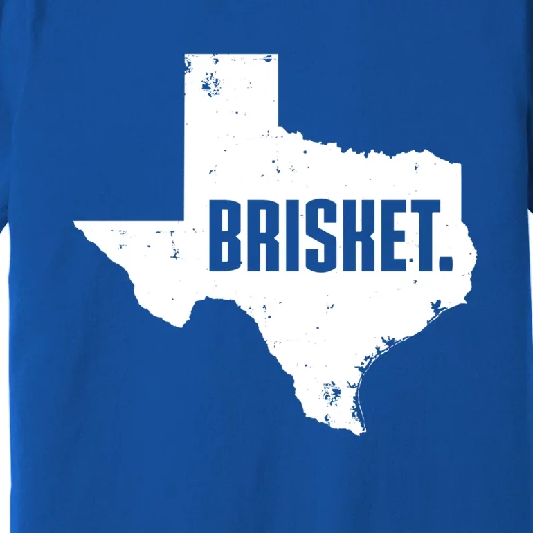 Texas Brisket Cute Grilled Bbq Brisket Gift Premium T-Shirt