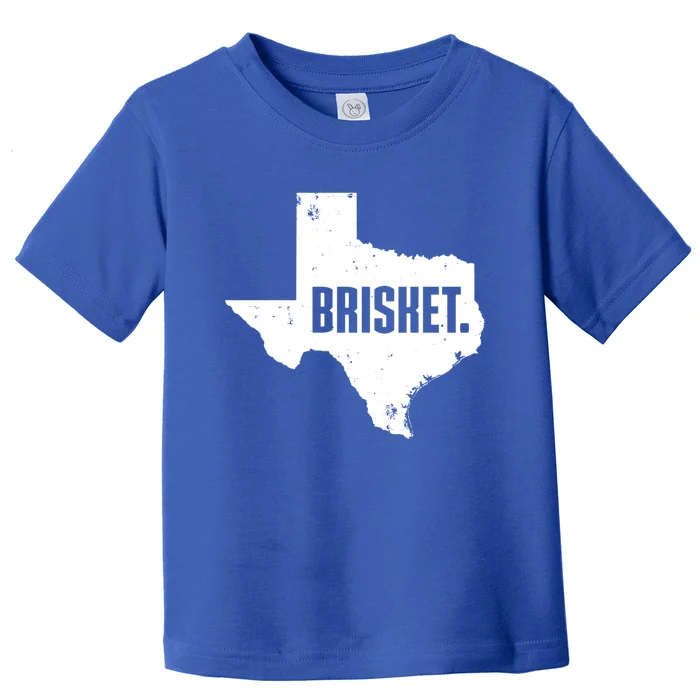 Texas Brisket Cute Grilled Bbq Brisket Gift Toddler T-Shirt