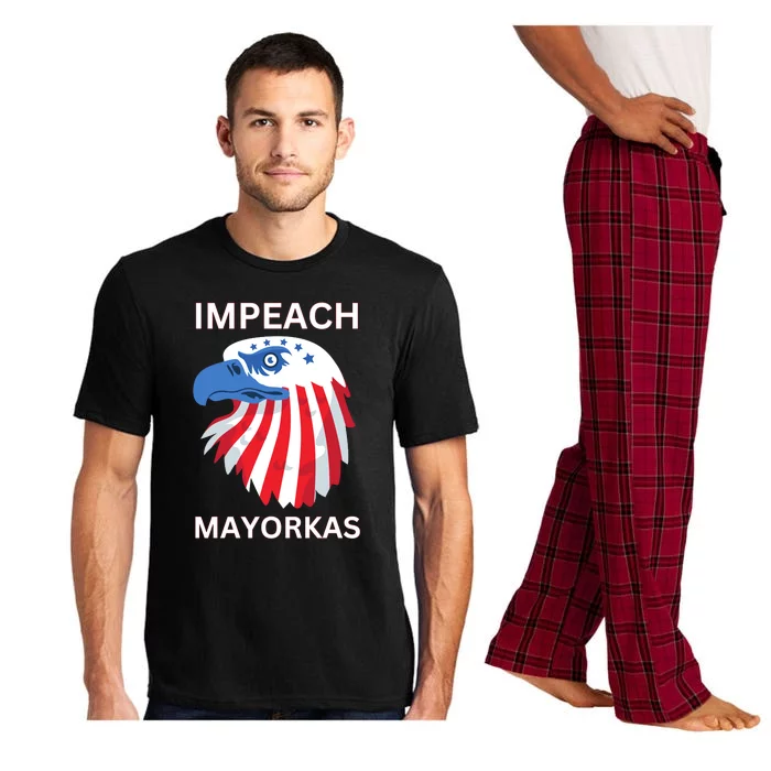 Texas Border Crisis Impeach Mayorkas Pajama Set