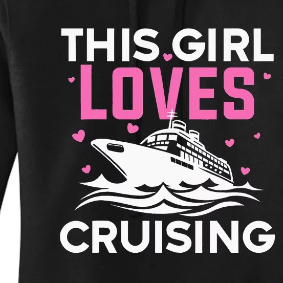 Travel Best Cruising Art Cruise Lover Cruise Women's Pullover Hoodie