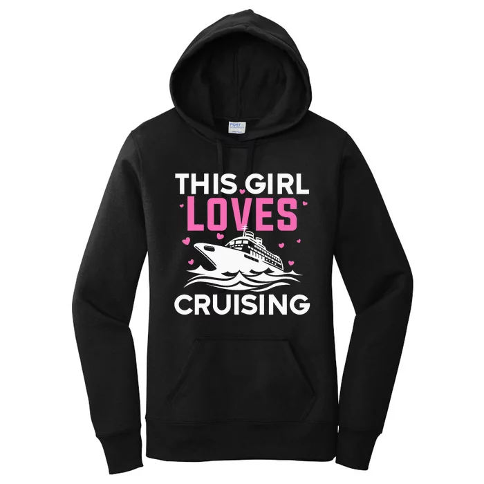 Travel Best Cruising Art Cruise Lover Cruise Women's Pullover Hoodie