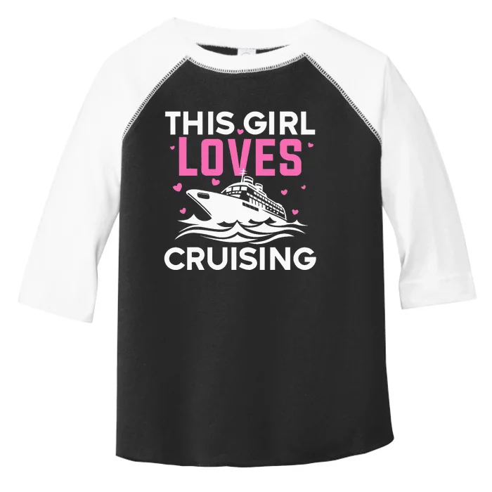 Travel Best Cruising Art Cruise Lover Cruise Toddler Fine Jersey T-Shirt