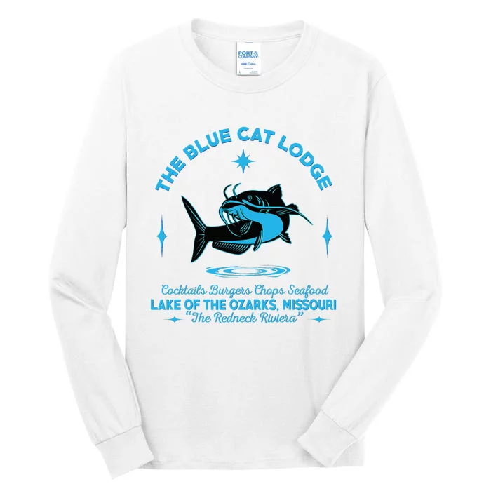 The Blue Cat Lodge Lake Of The Ozarks Missouri Classic Fish Tall Long Sleeve T-Shirt