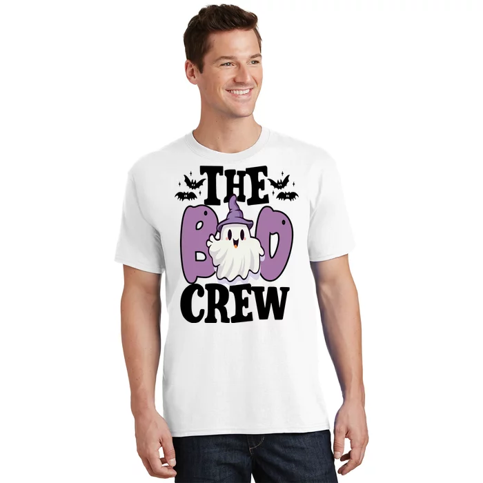 The Boo Crew Cute Halloween Ghost T-Shirt