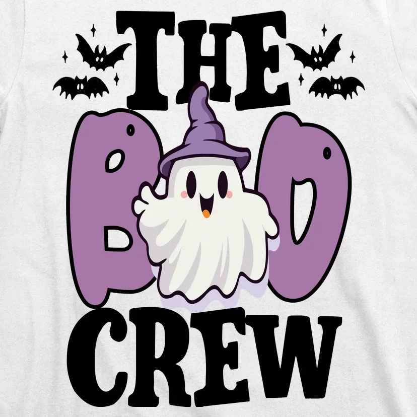 The Boo Crew Cute Halloween Ghost T-Shirt