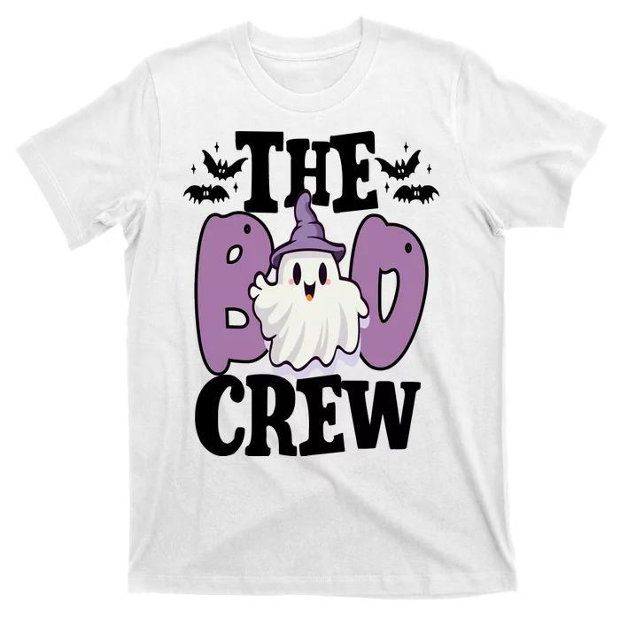 The Boo Crew Cute Halloween Ghost T-Shirt