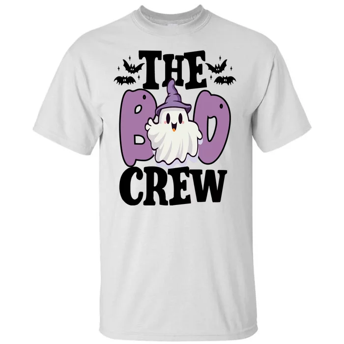 The Boo Crew Cute Halloween Ghost Tall T-Shirt