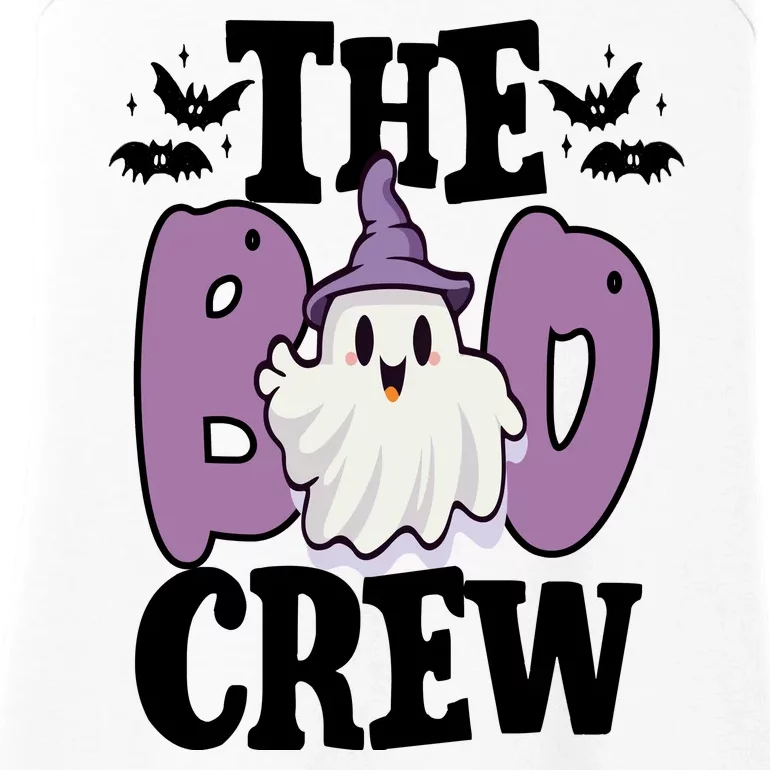 The Boo Crew Cute Halloween Ghost Ladies Essential Tank