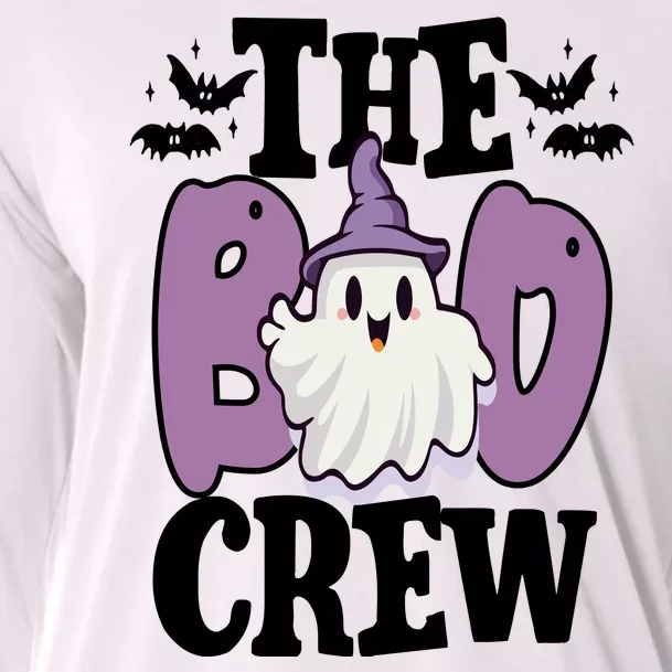 The Boo Crew Cute Halloween Ghost Cooling Performance Long Sleeve Crew