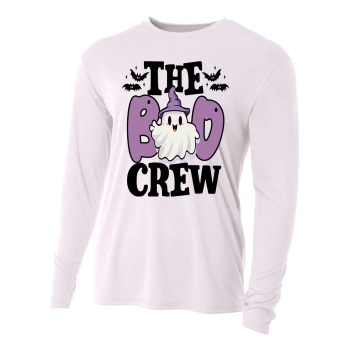 The Boo Crew Cute Halloween Ghost Cooling Performance Long Sleeve Crew