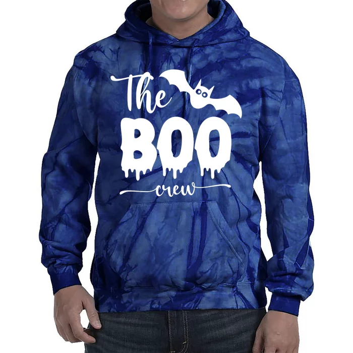 The Boo Crew Haloween Matching Tie Dye Hoodie