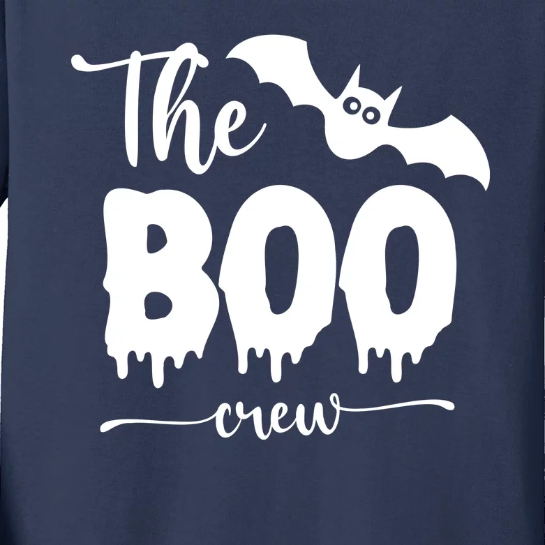 The Boo Crew Haloween Matching Kids Long Sleeve Shirt